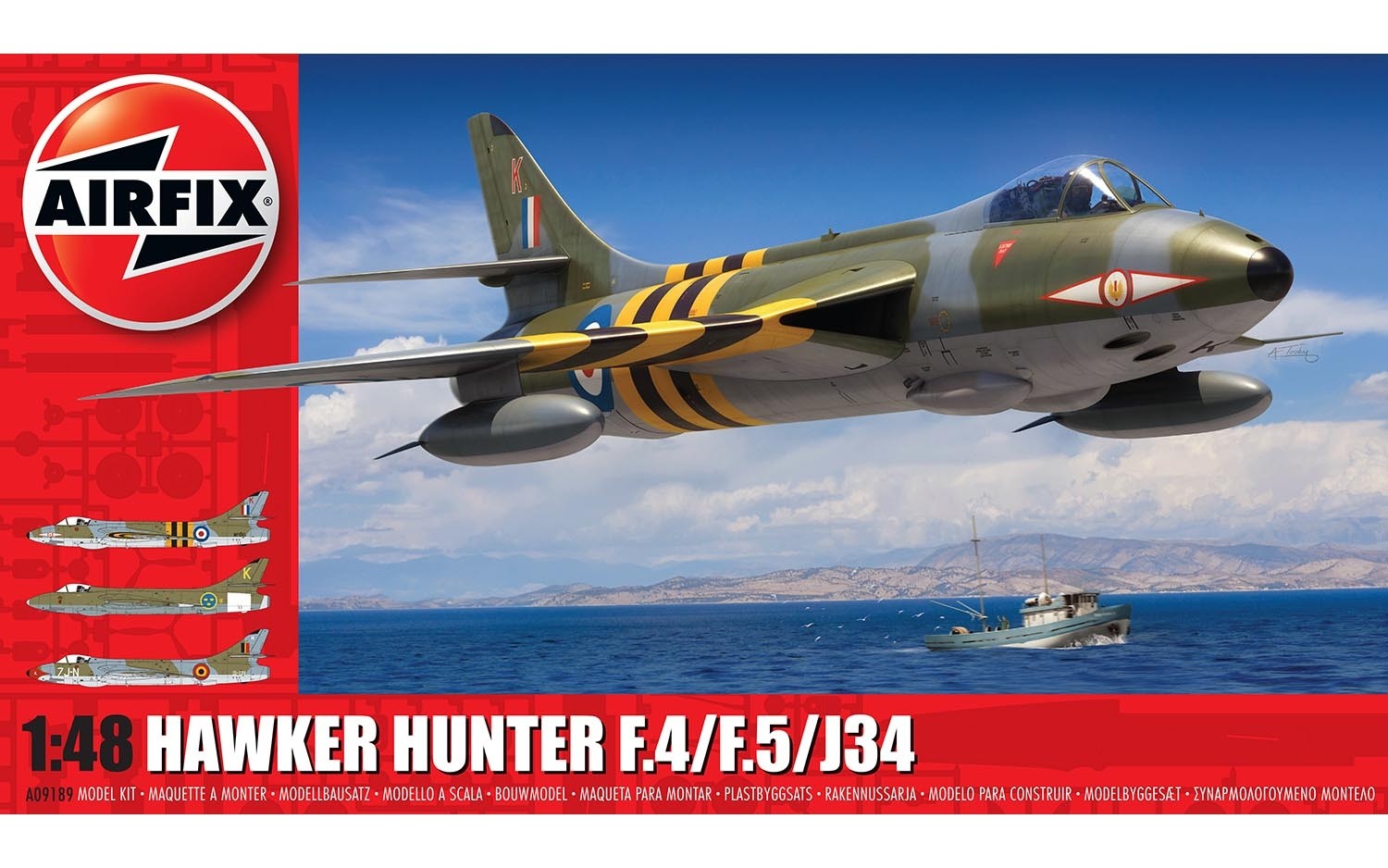 1/48　ホーカーハンター　F.4/F.5/J34