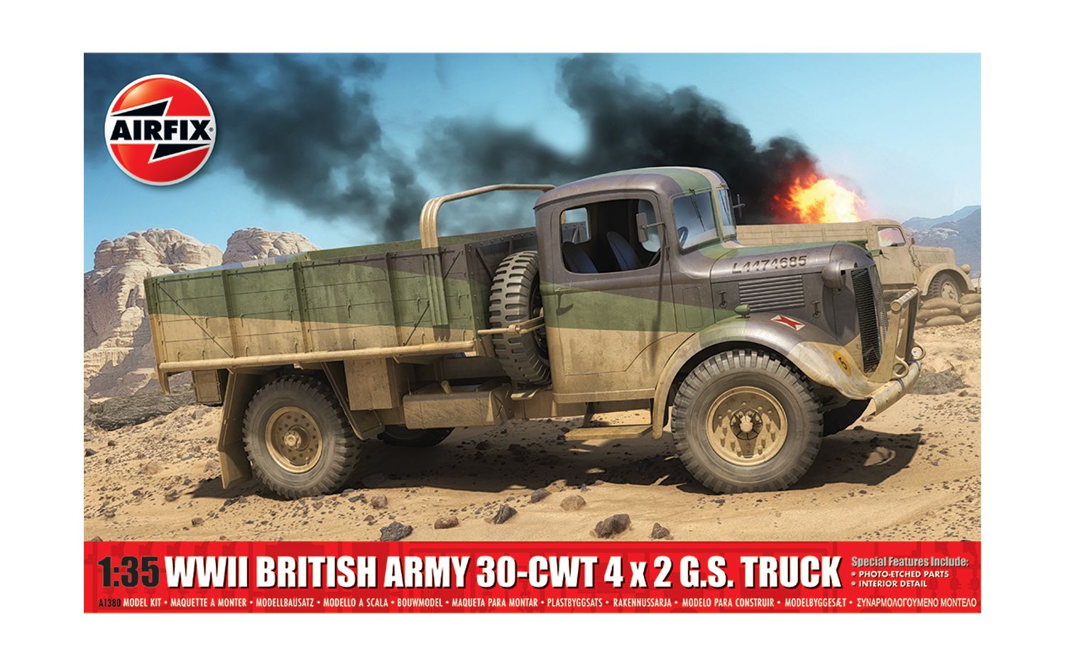 1/35 イギリス陸軍 30-cwt 4x2 GSトラック