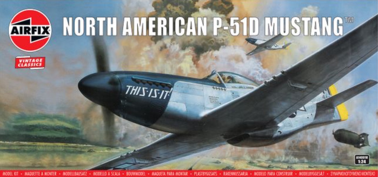1/24　ノースアメリカン P-51D ムスタング