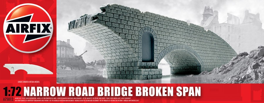1/76　ヨーロッパ戦線 破壊されたアーチ橋