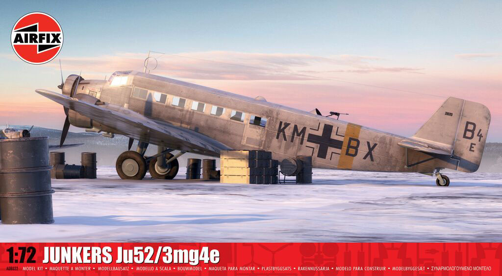 【予約する】　1/72 ユンカース Ju52/3mg4e