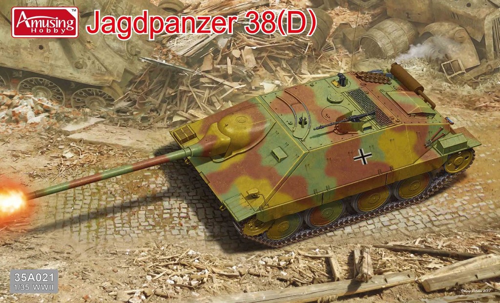 1/35 ドイツ 駆逐戦車 38(D)