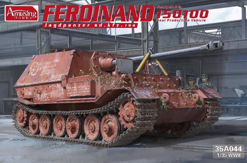 1/35 ドイツ 重駆逐戦車 フェルディナント 150100号 最終生産車輛