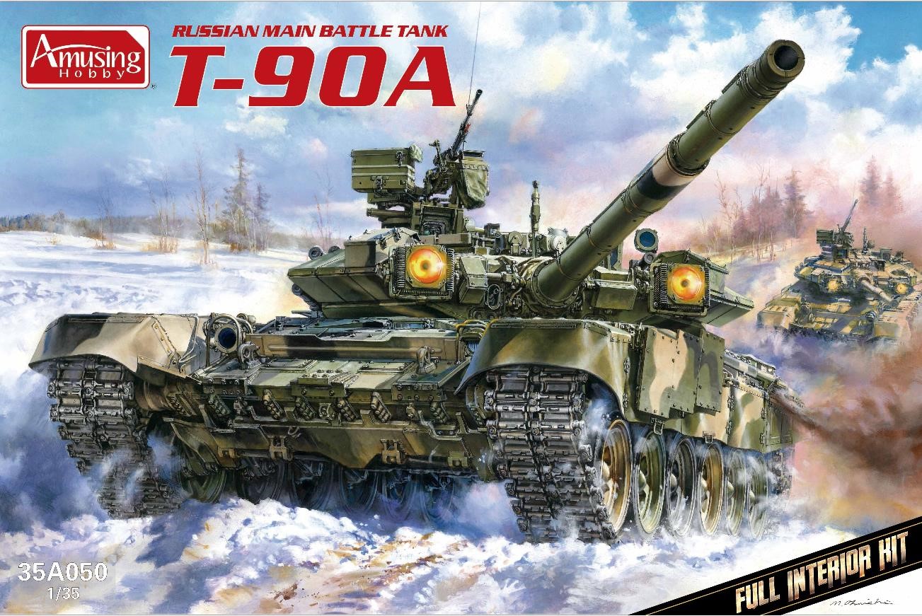 1/35 T-90A フルインテリア