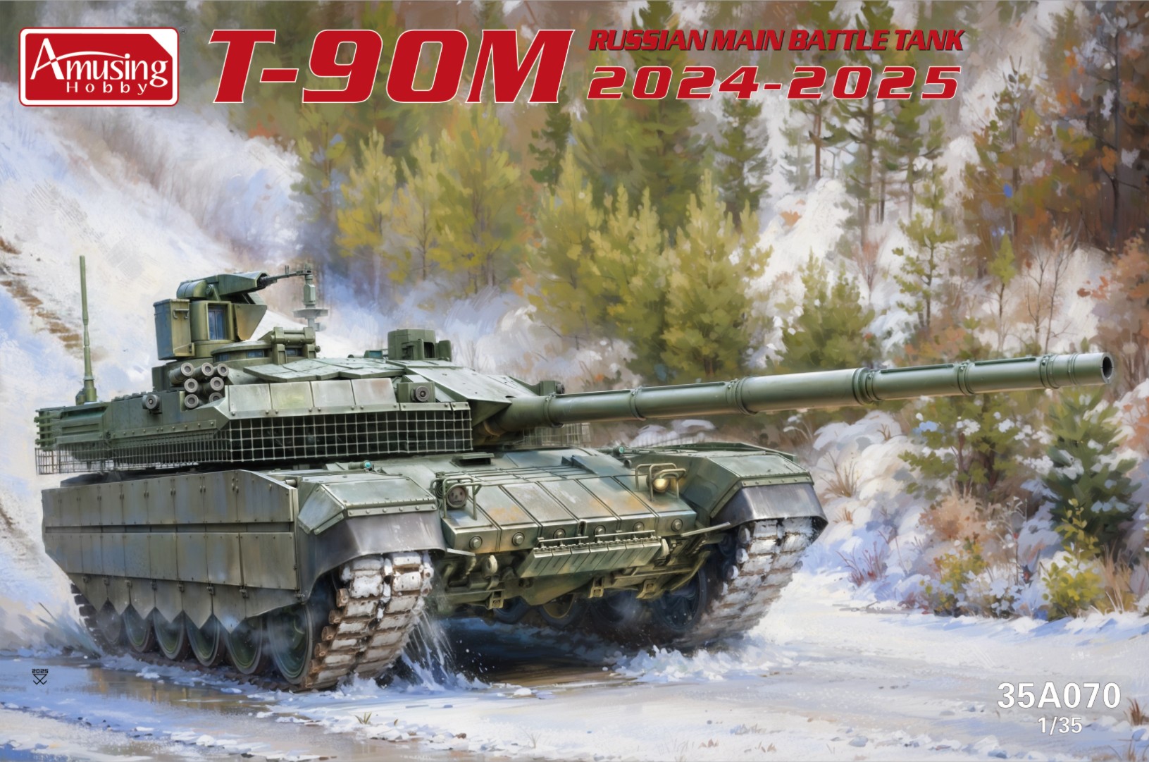 【予約する】　1/35 T-90M主力戦車 (2024-2025)