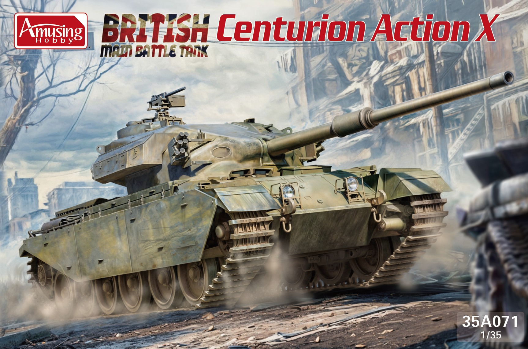 【予約する】　1/35 イギリス 主力戦車 センチュリオン アクションX