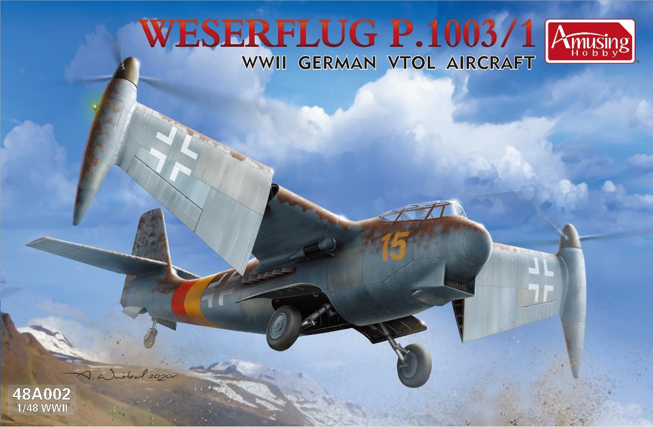 1/48 ドイツ ヴェーザーフルーク P.1003/1 - ウインドウを閉じる