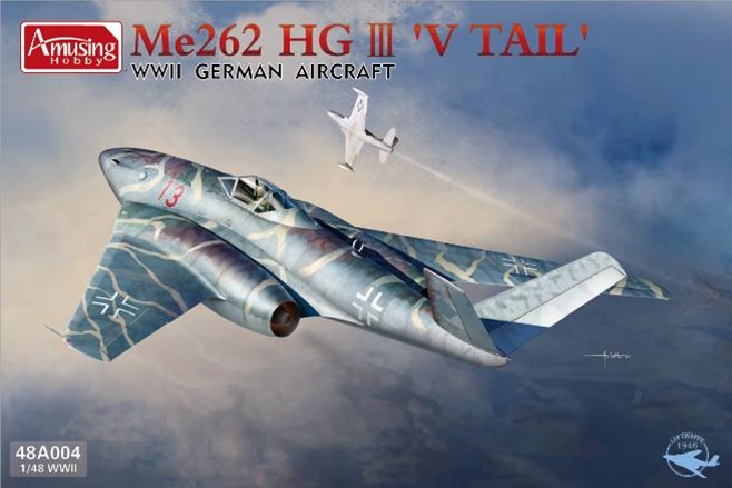 【予約する】　1/48 ドイツ Me262 HGⅢ 「V字尾翼」
