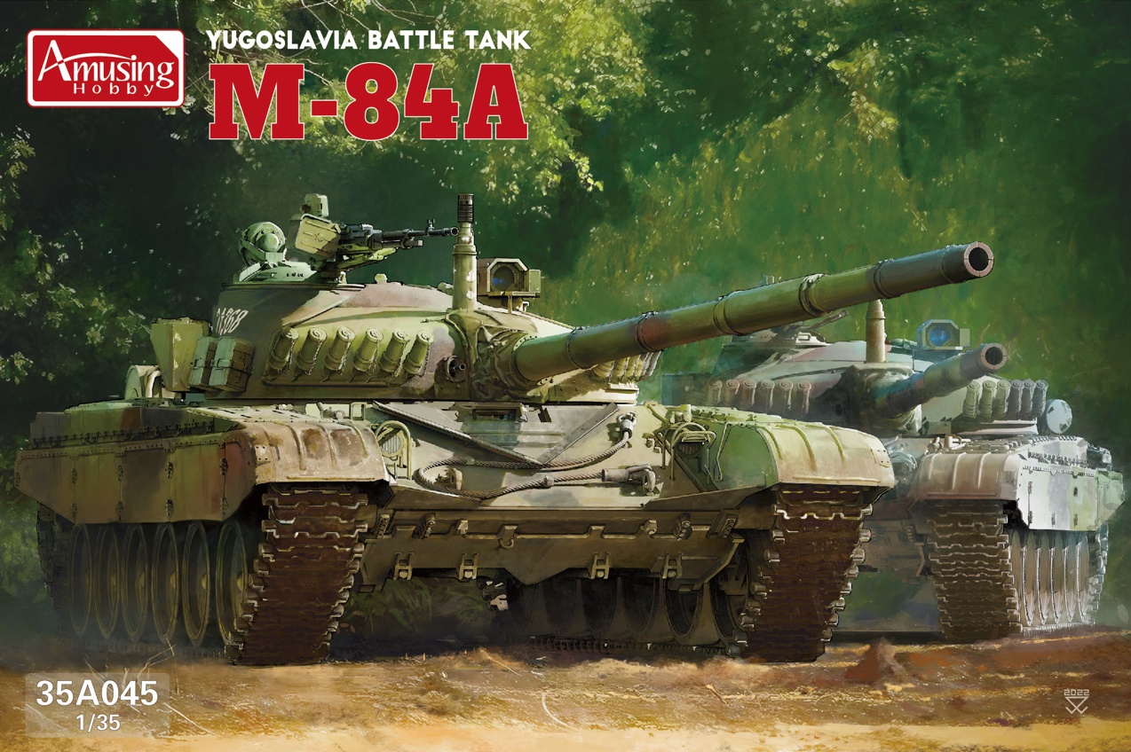 1/35 ユーゴスラビア主力戦車 M-84A - ウインドウを閉じる