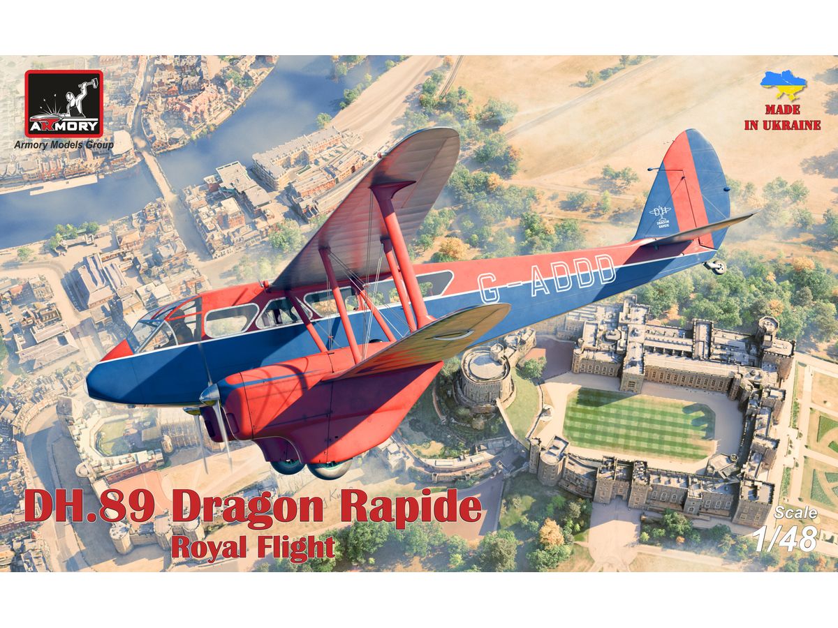 1/48 デ・ハビランド DH.89 ドラゴン・ラピード 「ロイヤルフライト」