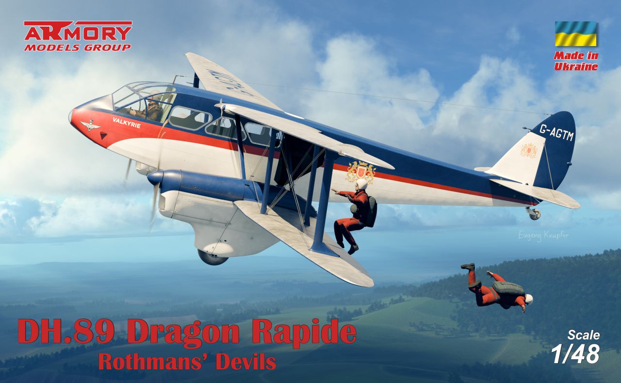 1/48 デ・ハビランド DH.89 ドラゴン・ラピード "ロスマンズ・デビルズ"
