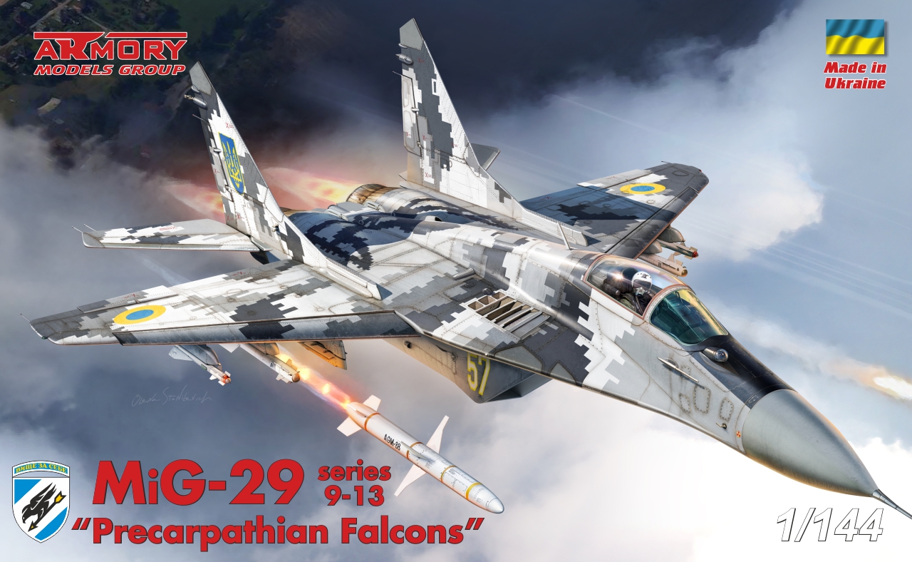 【予約する】　1/144 MiG-29 "9-13" フルクラムC "ウクライナ空軍第114戦術航空旅団"