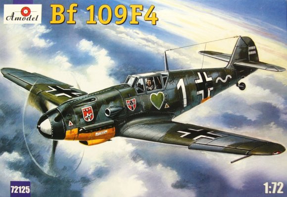 1/72　メッサーシュミット Bf109 F4 戦闘機 - ウインドウを閉じる