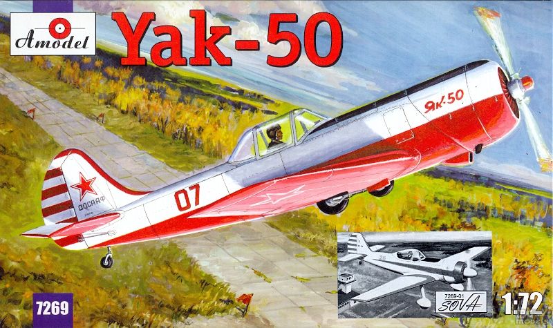1/72　Yakovlev Yak-50/50-2 sporting aircraft