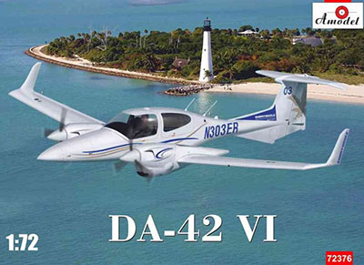 1/72　ダイヤモンドDA-42 VI性能向上型双発ビジネス機 - ウインドウを閉じる