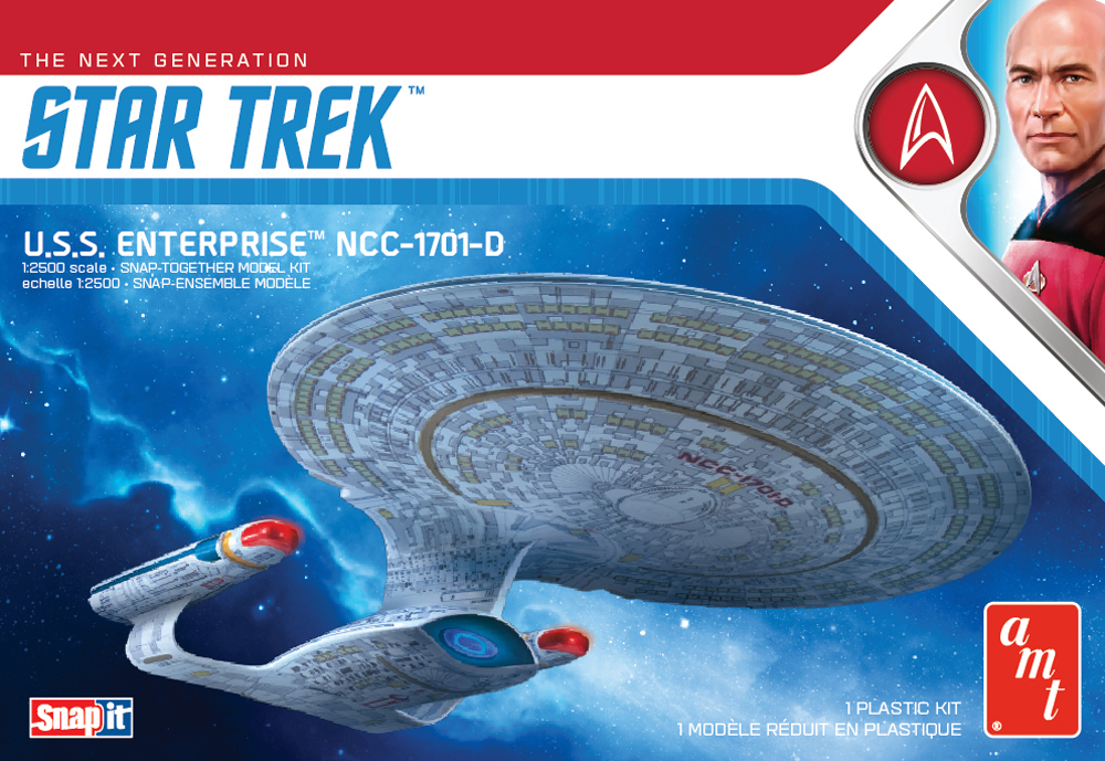 【予約する】　新スタートレック 1/2500 NCC-1701D U.S.S. エンタープライズ(スナップキット)