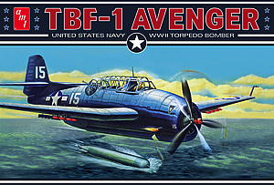 1/48 WW.II アメリカ海軍 雷撃機 TBF-1 アベンジャー