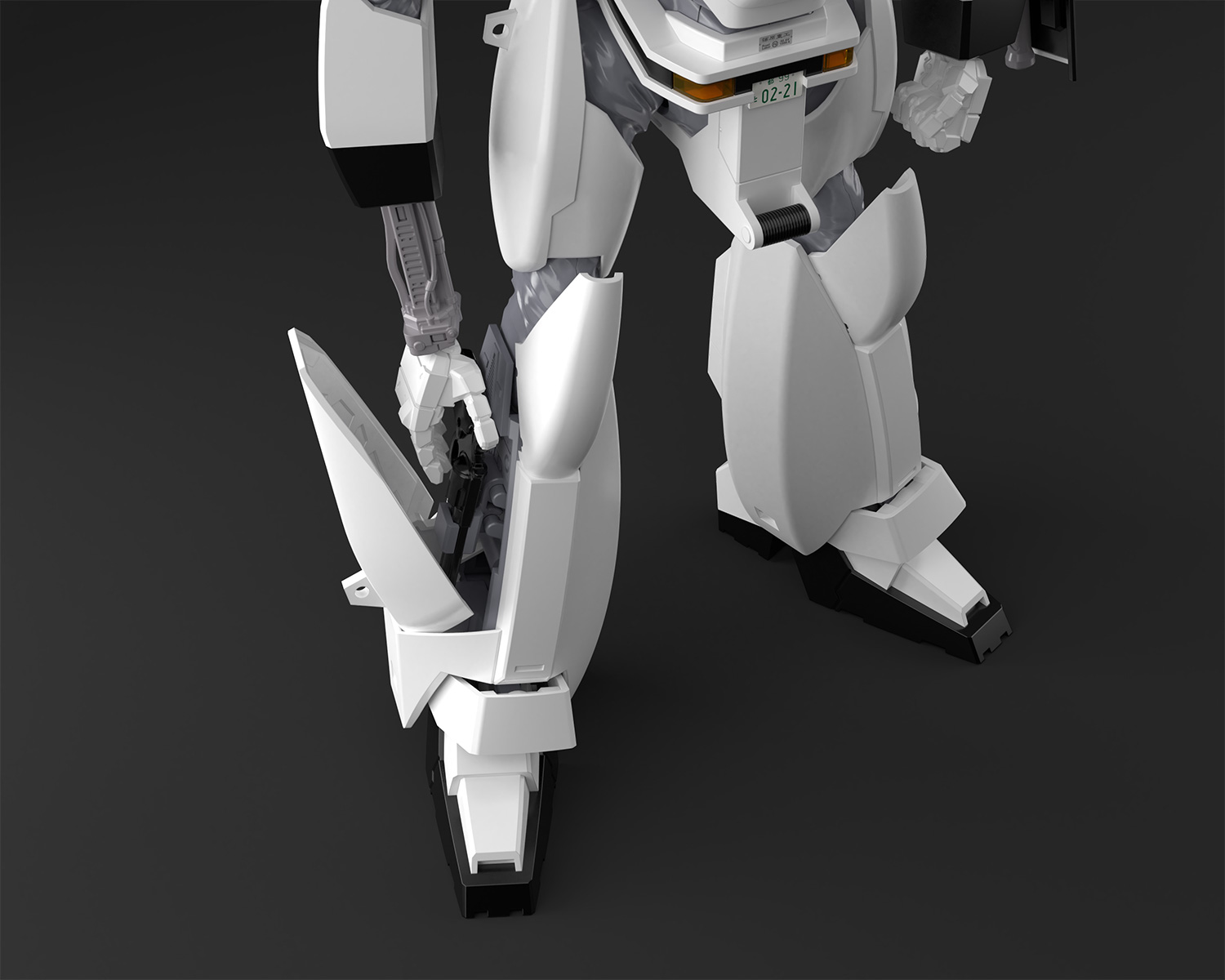 機動警察パトレイバー 1/43 AV-98 イングラム1号機 + 98式特型指揮車セット