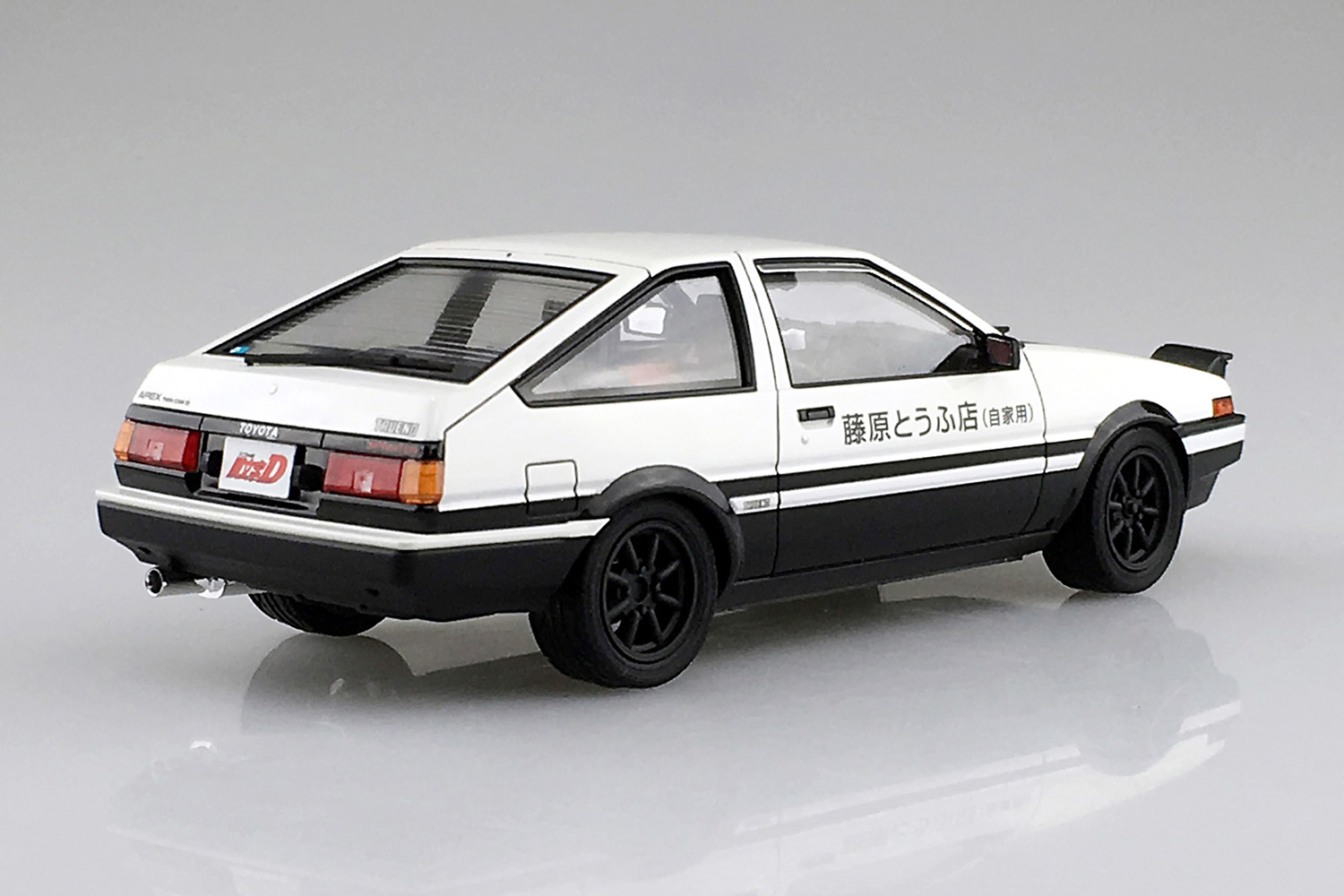 1/24　藤原拓海 AE86トレノ プロジェクトD仕様