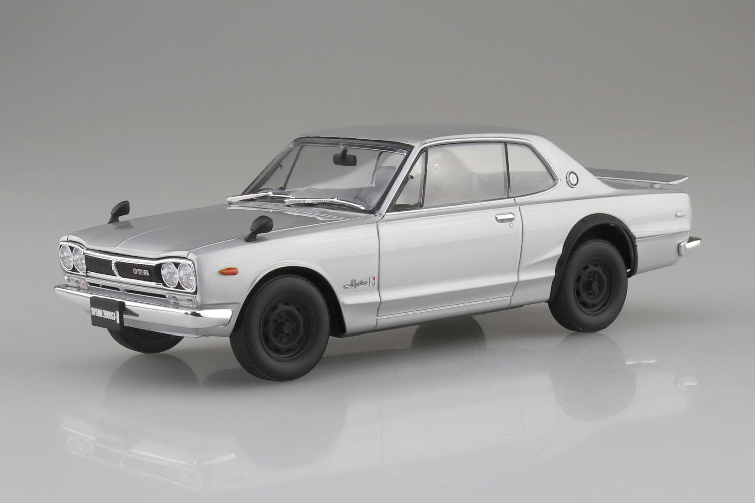 1/24　KPGC10 スカイラインHT 2000GT-R 1970 シルバー