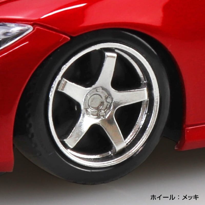 1/32　ニッサン RZ34 フェアレディZ カスタムホイール (カーマインレッド)