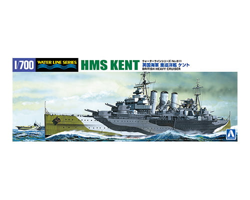 1/700　英国海軍 重巡洋艦 ケント - ウインドウを閉じる