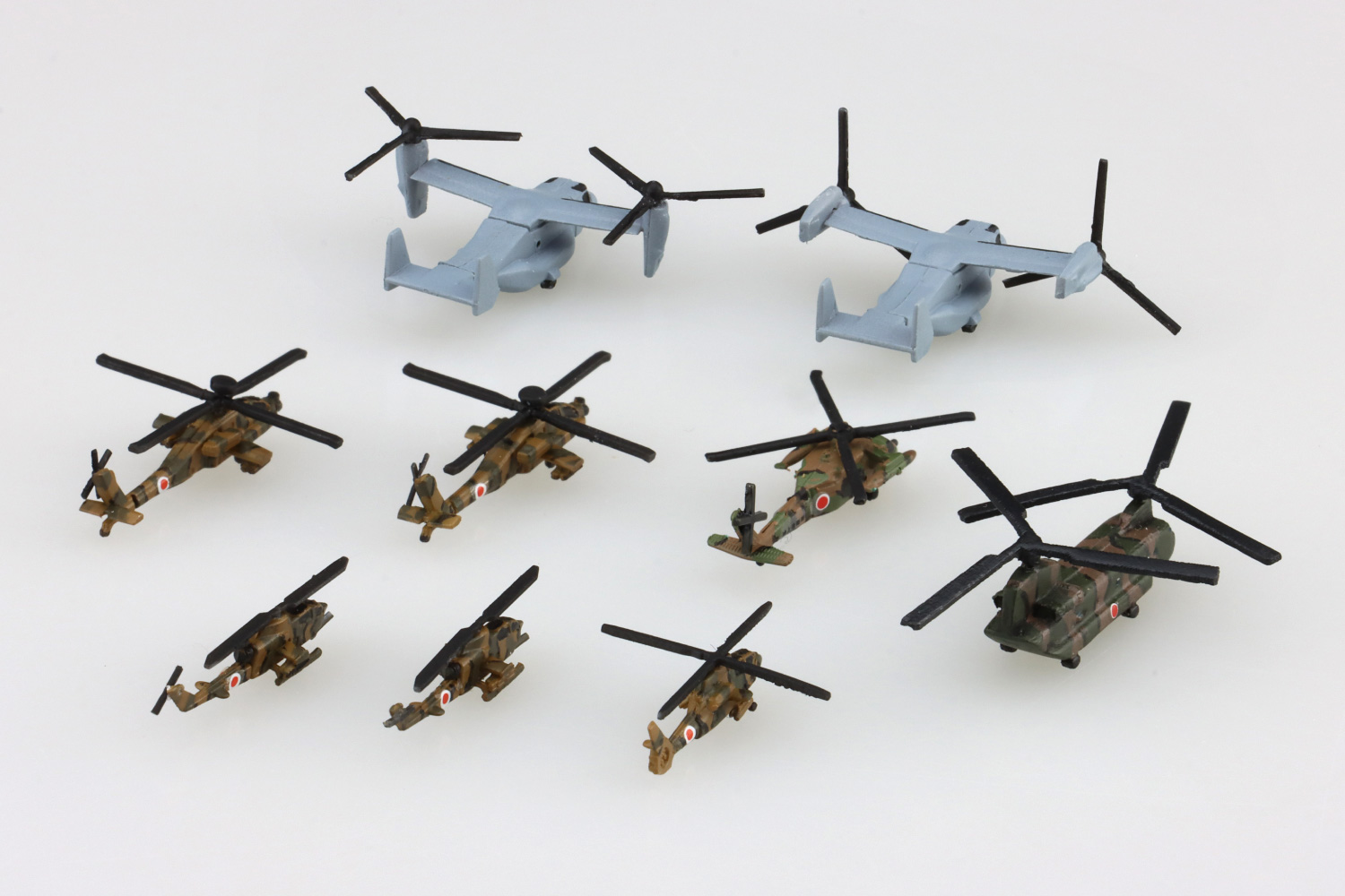 1/700　陸上自衛隊 ヘリコプターセット
