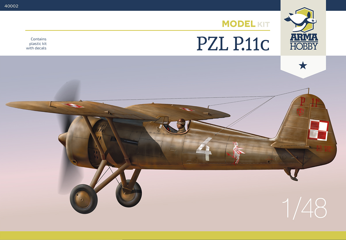 1/48 PZL P.11c - ウインドウを閉じる