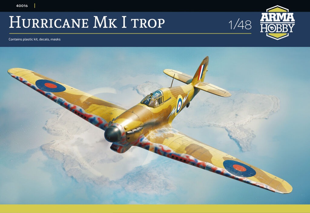 【予約する】　1/48 ハリケーン Mk.I Trop