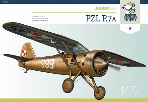 1/72 PZL P.7a 「ジュニアセット」 - ウインドウを閉じる