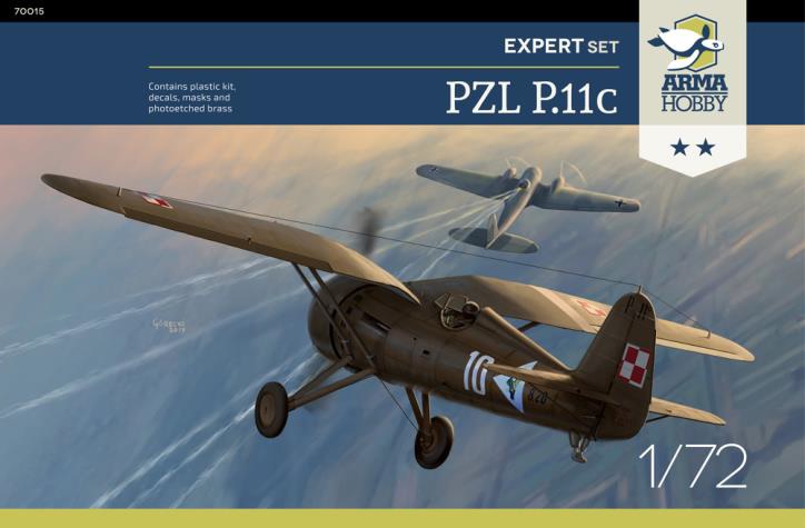 1/72 PZL P.11c ｢エキスパートセット｣ - ウインドウを閉じる