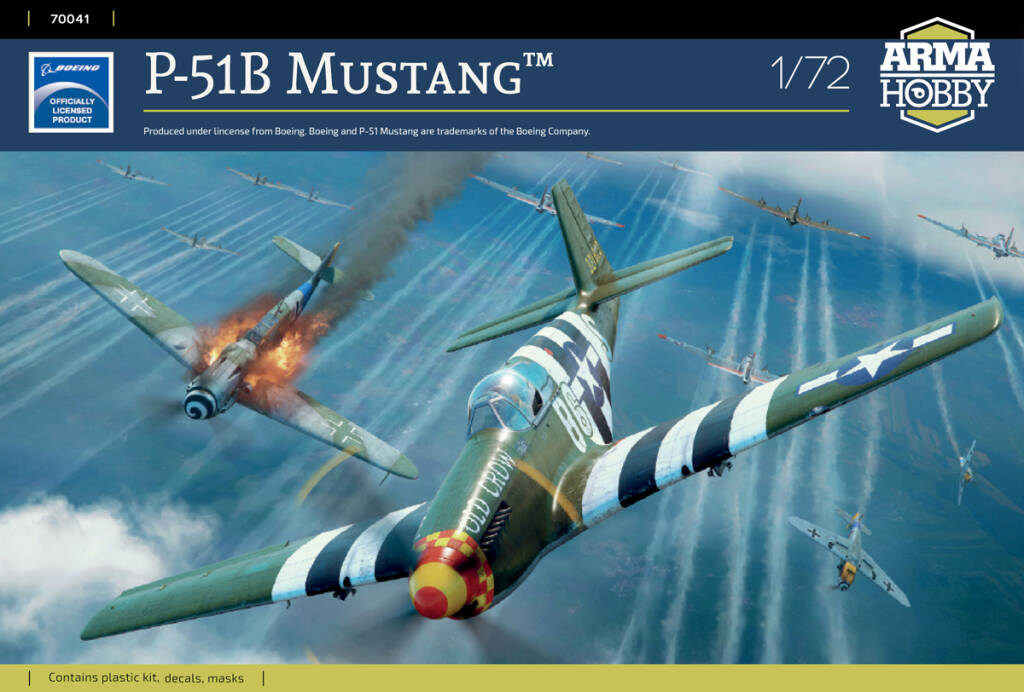 1/72 P-51B マスタング - ウインドウを閉じる