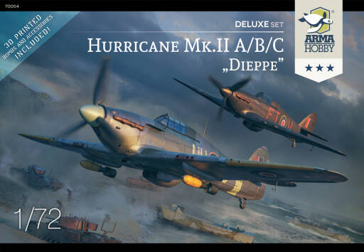 1/72 ハリケーン Mk.Ⅱa/b/c 「ディエップの戦い」 デュアルコンボ リミテッドエディション - ウインドウを閉じる