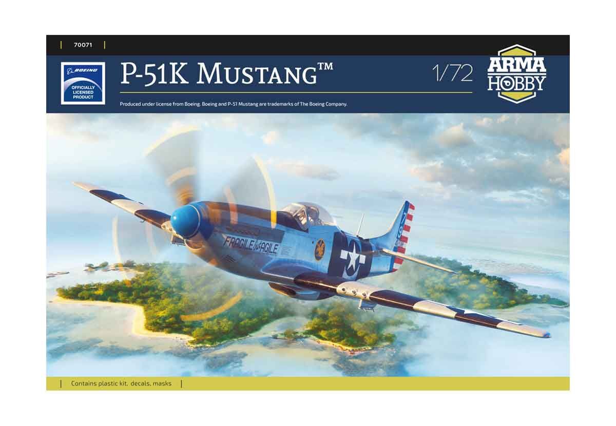 【予約する】　1/72 P-51K マスタング
