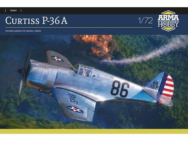 【予約する】　1/72 カーチス P-36A
