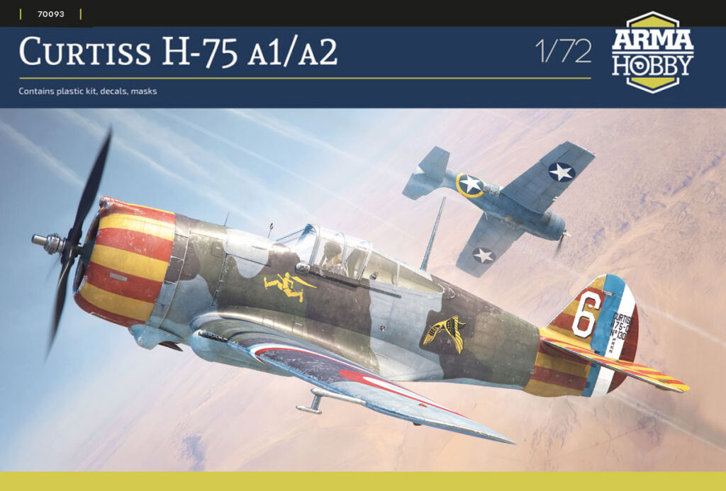 1/72 カーチス ホーク H-75 A1/A2 "フランス/フィンランド"