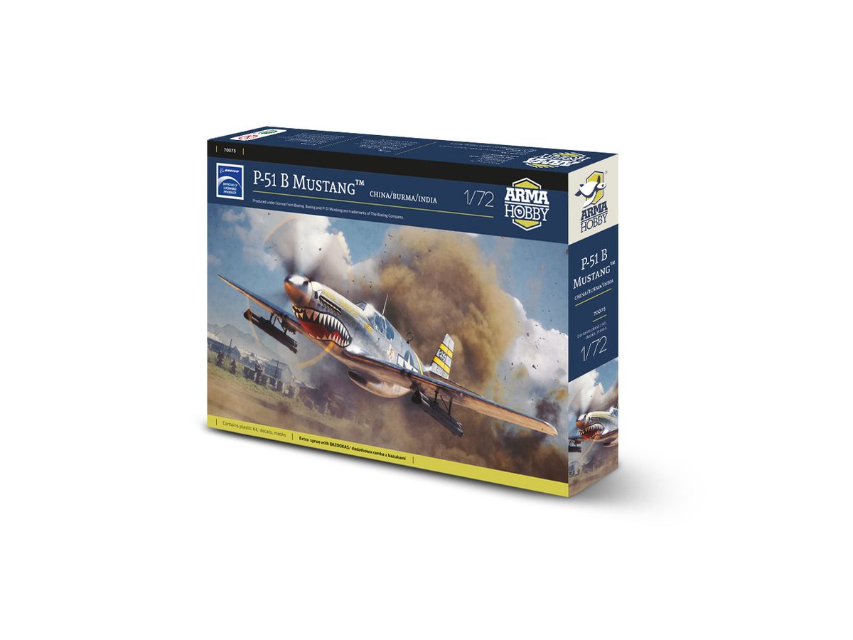 1/72 P-51B マスタング 中国・ビルマ・インド戦線