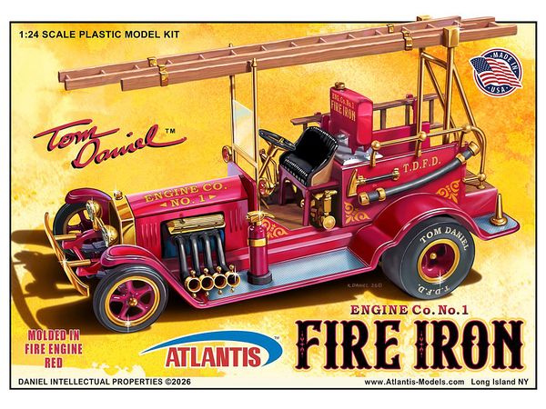 1/24 トム・ダニエル "ファイア アイアン" クラシック ファイアエンジン ホッドロットショーカー