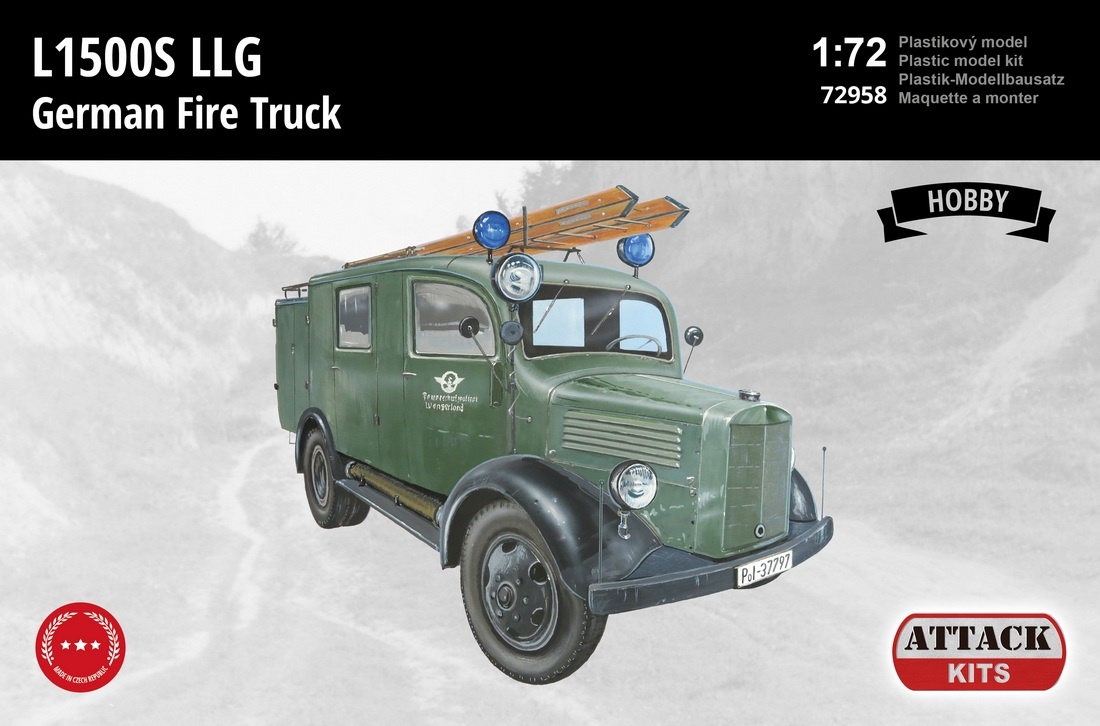 1/72 ドイツ L1500S LLG消防車