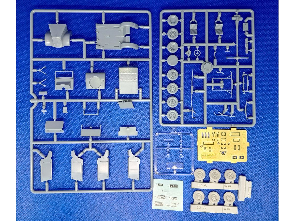 1/72 タトラ 57A カブリオ 軍用車両