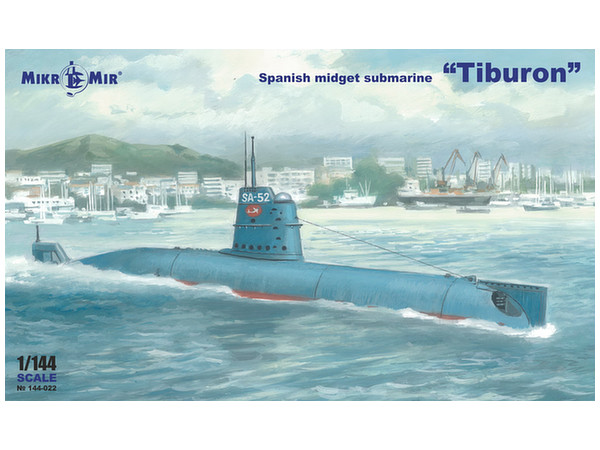 1/144 スペイン海軍 ティブロン級　特殊潜航艇 - ウインドウを閉じる