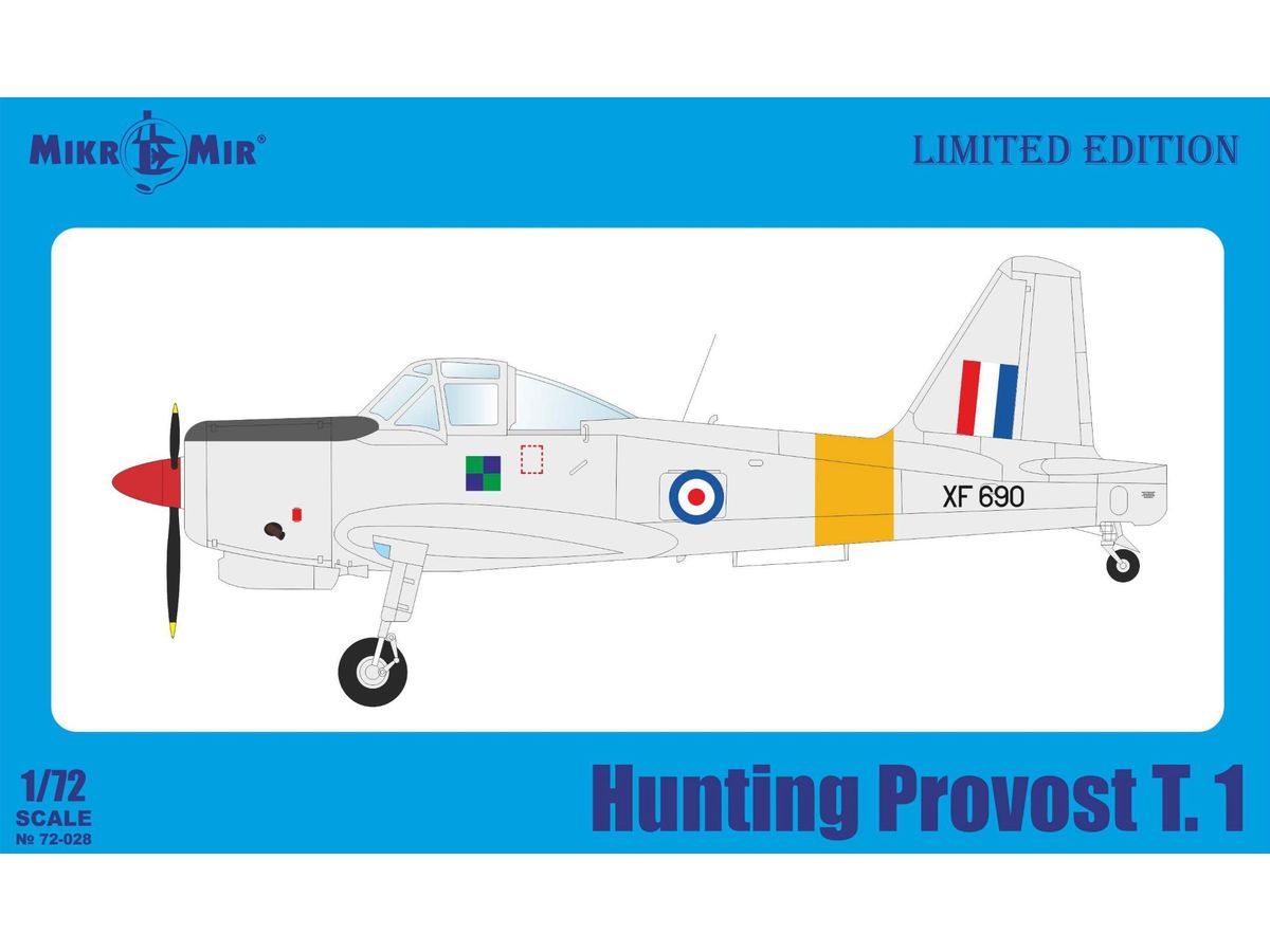 1/72 ハンティング・プロヴォスト T.1 練習機 "イギリス"