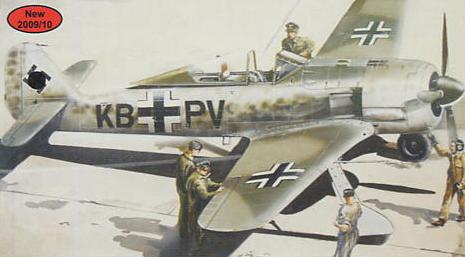 1/72　フォッケウルフ Fw-190A0 - ウインドウを閉じる