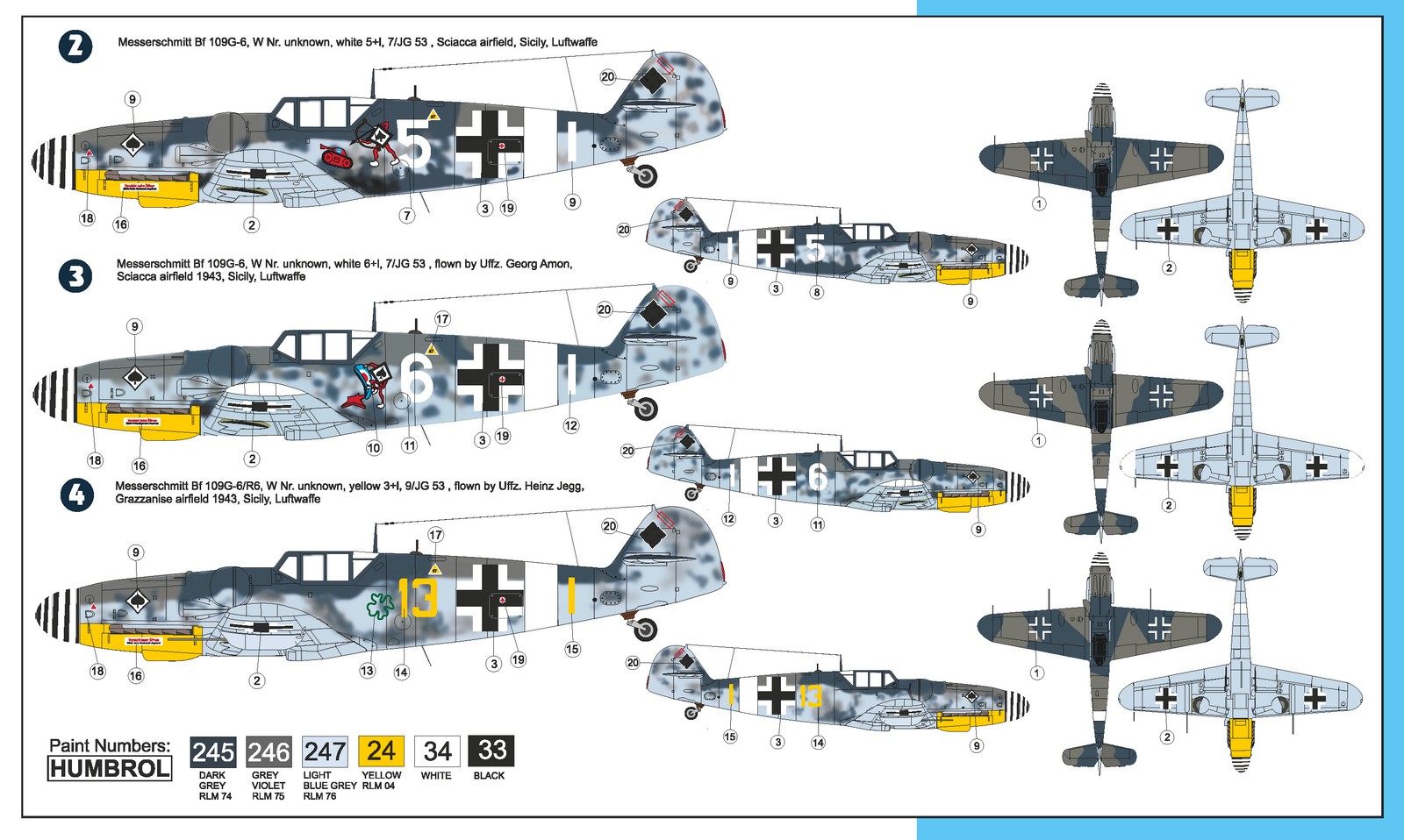 1/72 Bf109G-6 JG.53 - ウインドウを閉じる