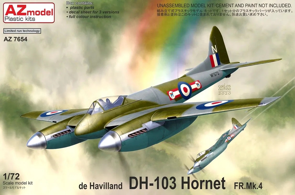 1/72 DH-103 ホーネット FR.Mk.4 - ウインドウを閉じる