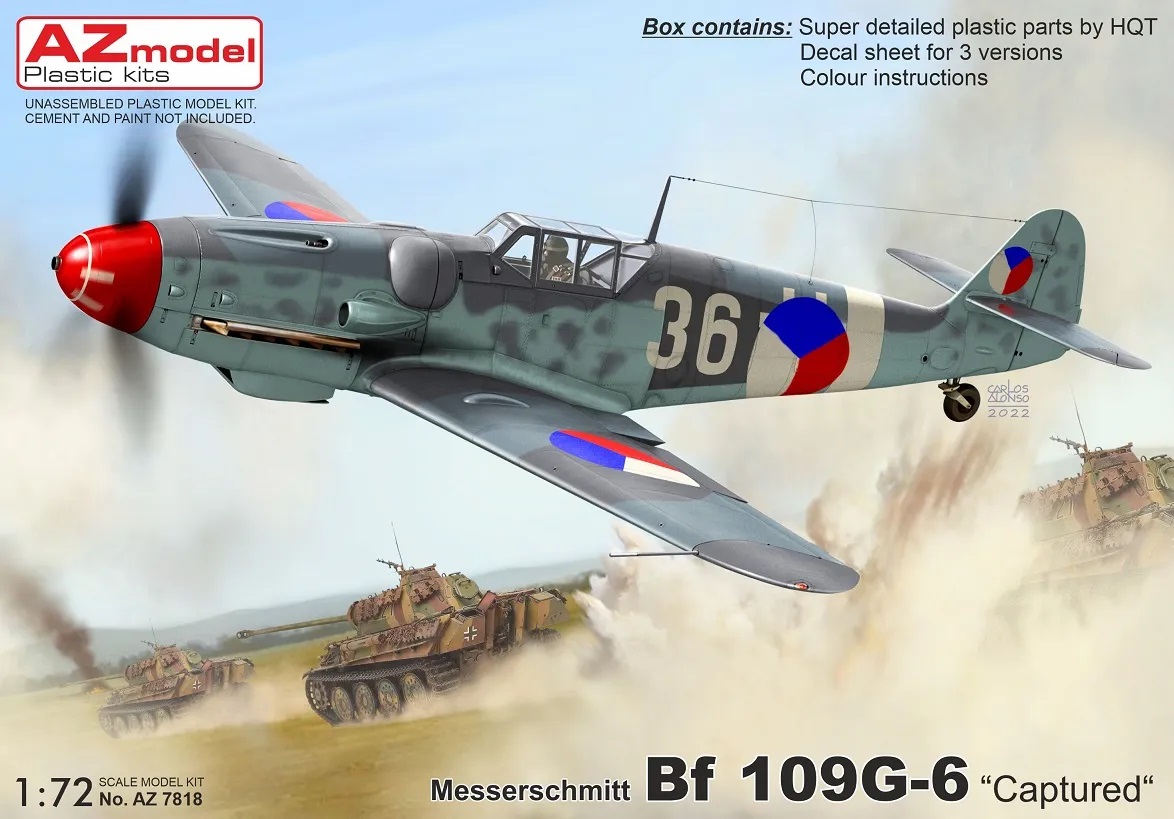 1/72 メッサーシュミット Bf109G-6 「鹵獲機」 - ウインドウを閉じる