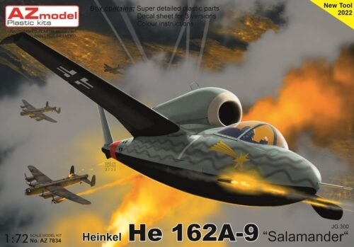 1/72 ハインケル He162A-9 ｢JG.300｣ - ウインドウを閉じる
