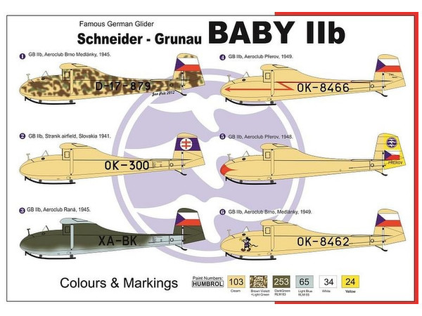 1/72 グルナウ ベイビーⅡB グライダー