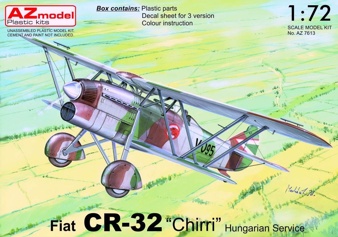 1/72 フィアット CR.32 ｢ハンガリー空軍｣ - ウインドウを閉じる