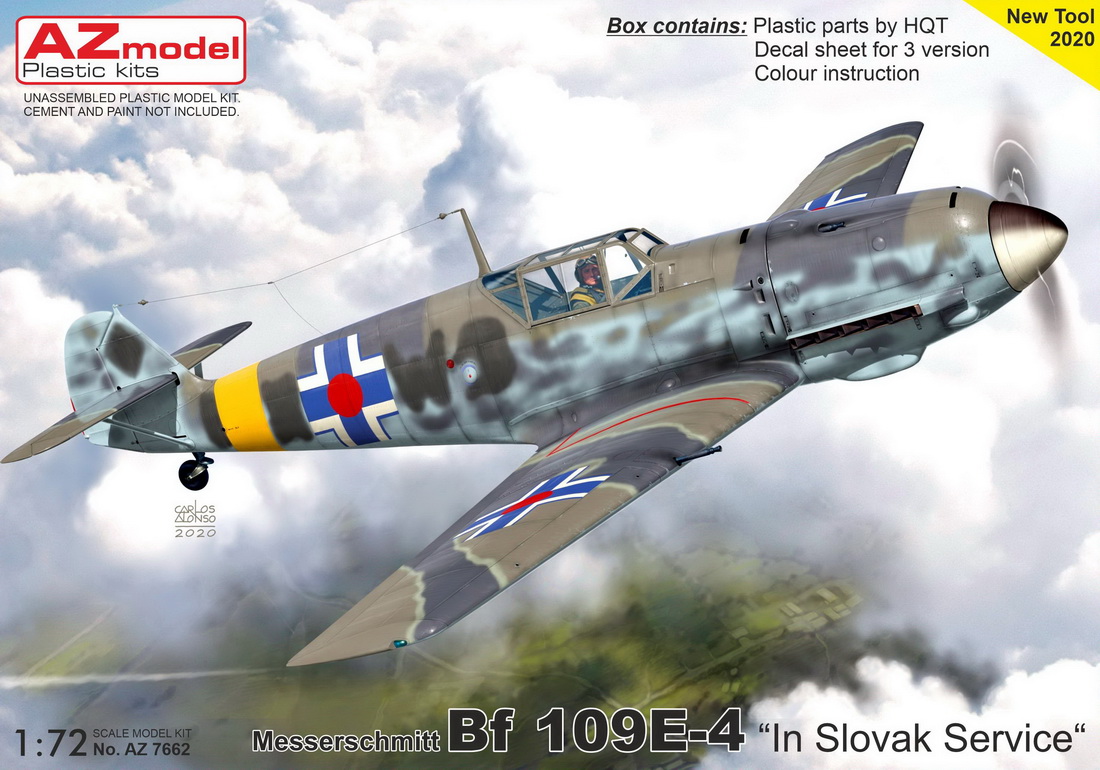 1/72 Bf109E-4 ｢スロバキア｣ - ウインドウを閉じる